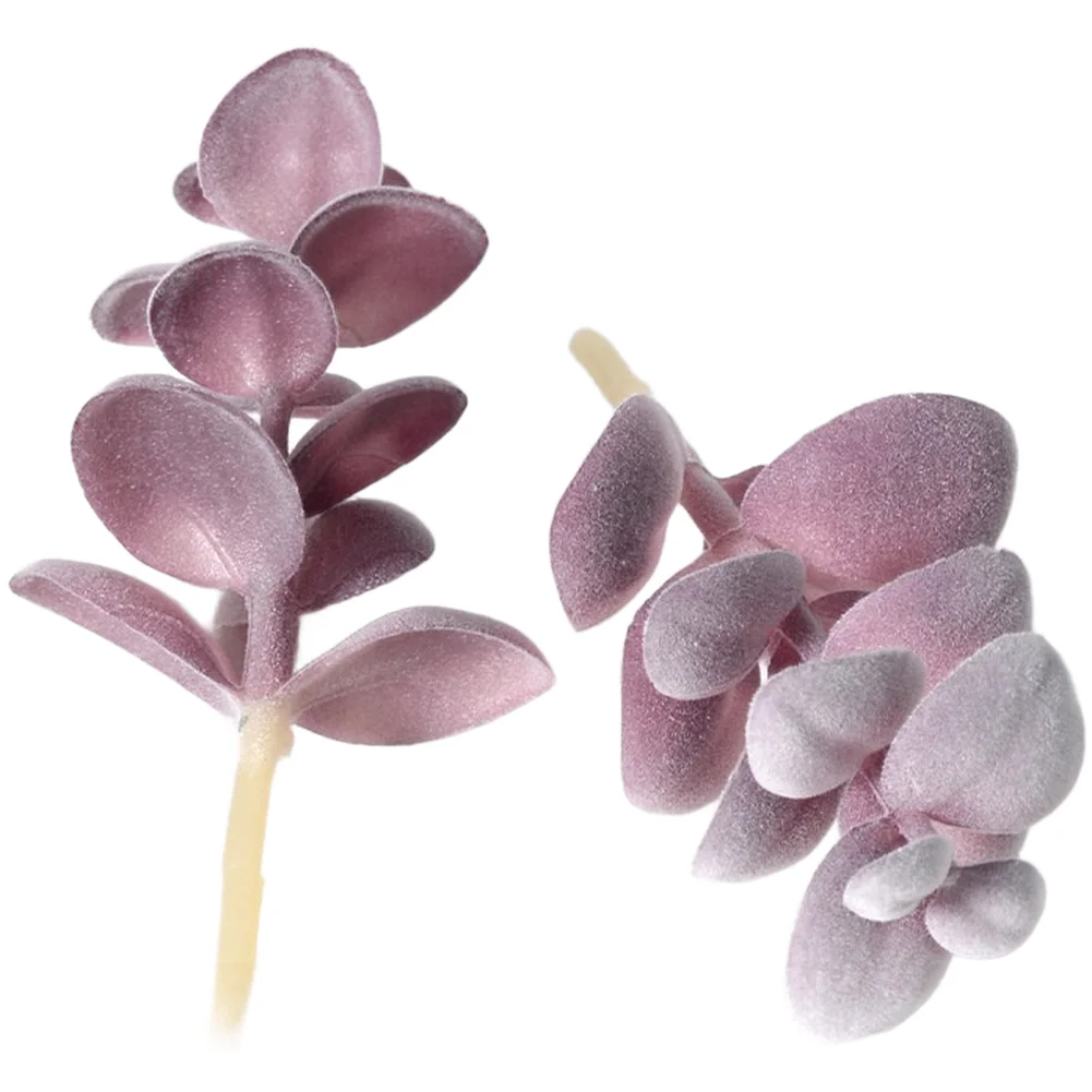 PVC-beflockte lila künstliche  – Succulent Arrangement Mini Bewertung und Preis